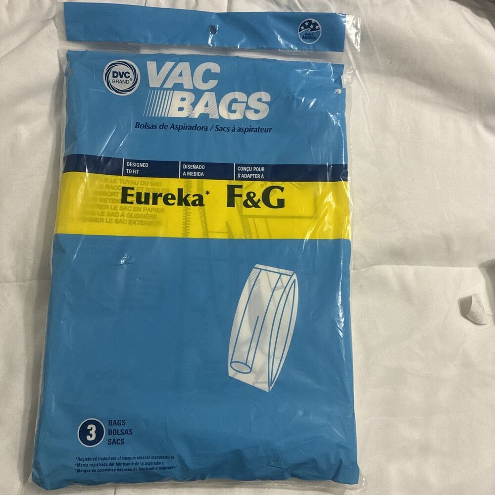 DVC Eureka F&G Paper Bags, 3 Pack